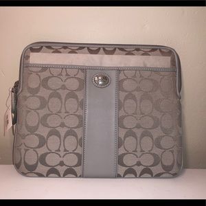 NWT COACH IPAD CASE